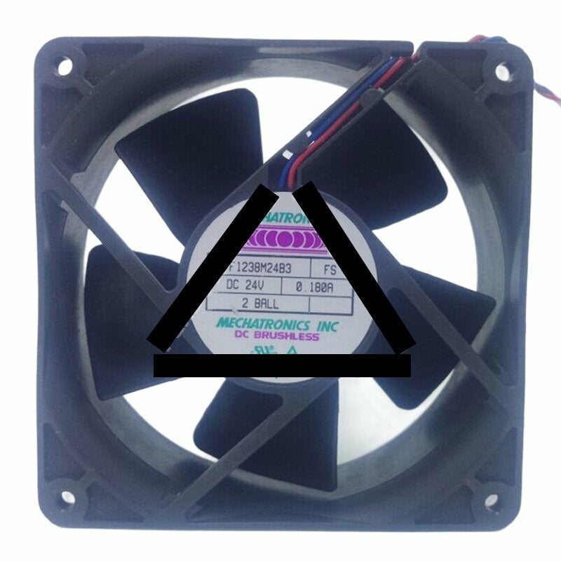 MECHATRONICS F1238M24B3 DC 24V 0.180A 12038 Axial Brushless Cooling Fan
