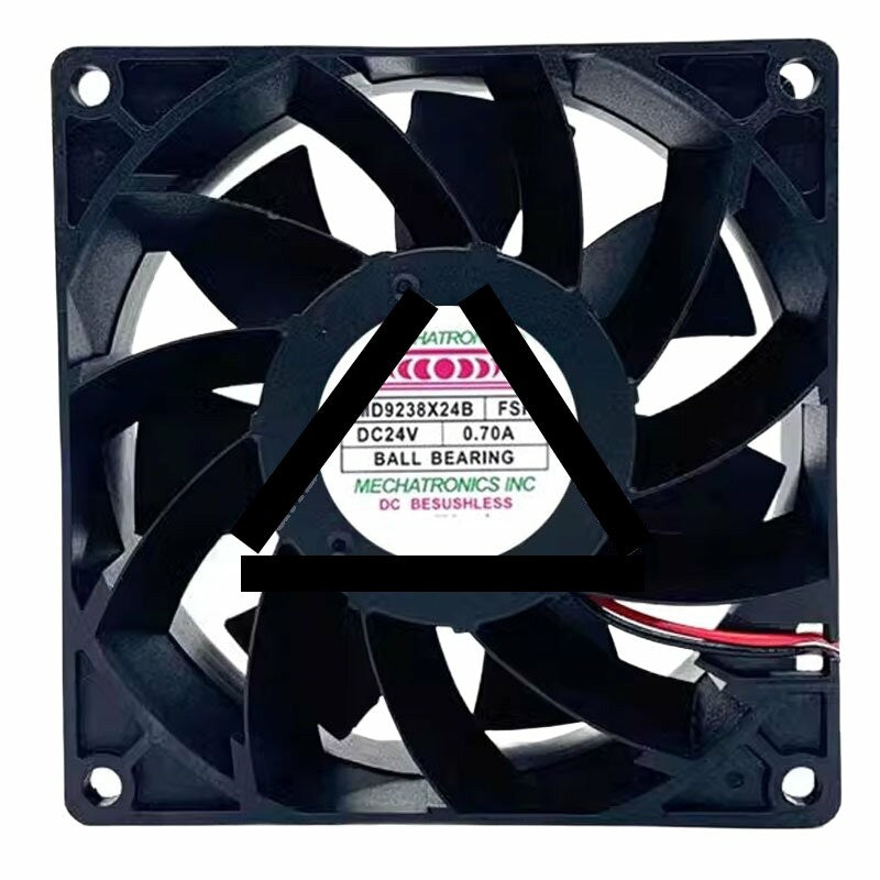 MECHATRONICS MD9238X24B FSR DC 24V 0.70A 9038 Axial Ball Bearing Cooling Fan