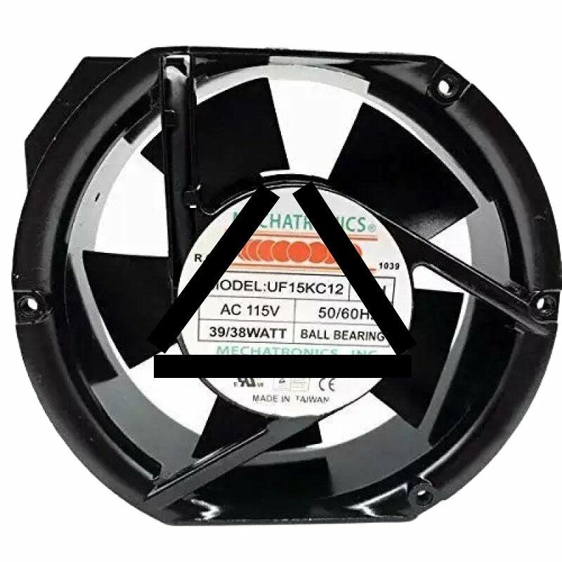 MECHATRONICS UF15KC12 BTH AC 115V 39/38WATT Thermal Protected Cooling Fan
