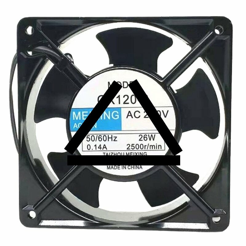 MEIXING GX120-3 AC 220V 0.14A 26W Axial Cooling Fan
