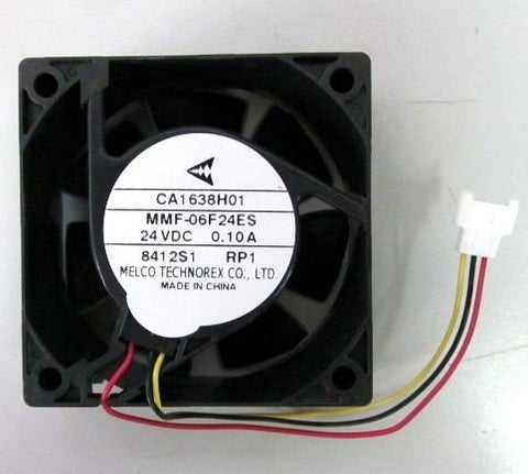 MELCO TECHNOREX CA1638H01 MMF-06F24ES-RP1 24VDC 0.10A Fan