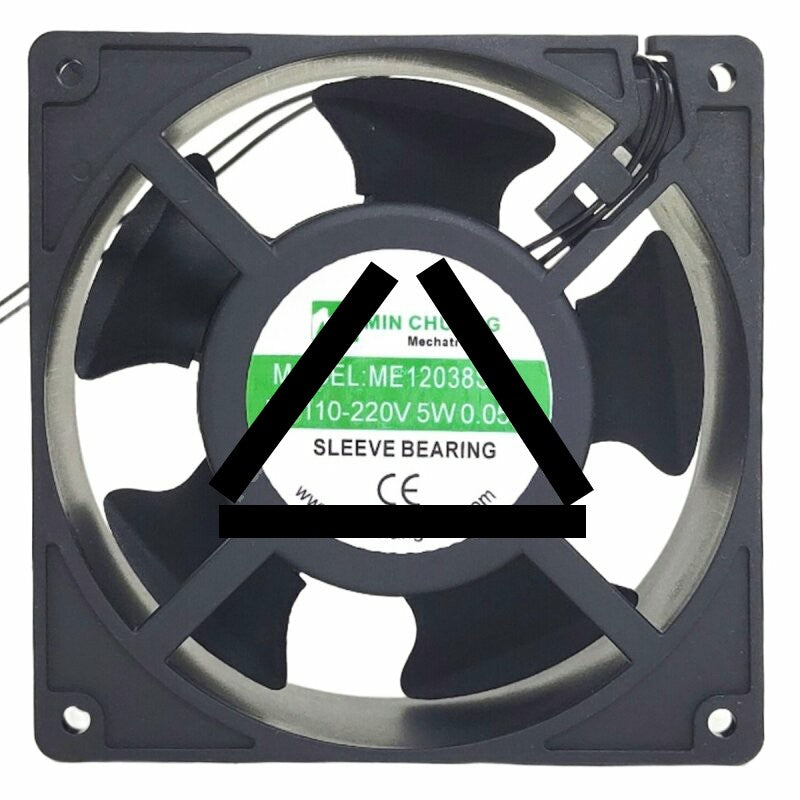 MIN CHUANG ME12038SHL EC 110-220V 0.05A 5W Sleeve Bearing Axial Cooling Fan