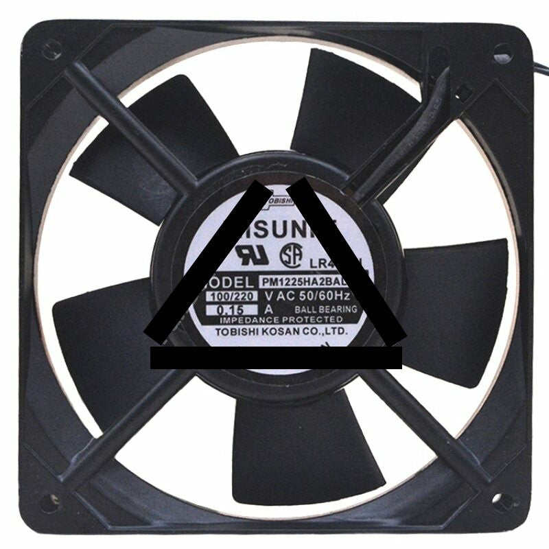 MISUNMI PM1225HA2BAL-7 AC 100/220V 0.15A Ball Bearing Axial Cooling Fan