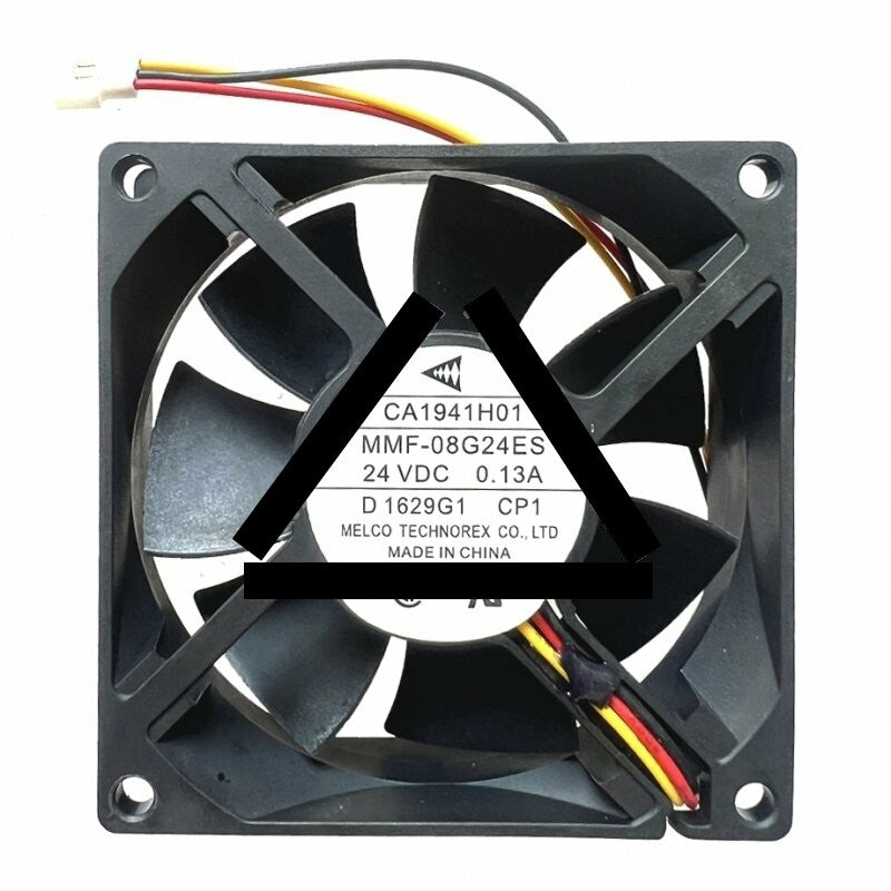 Mitsubishi CA1941H01 MMF-08G24ES-CP1 DC 24V 0.13A 3 Wires Axial Cooling Fan