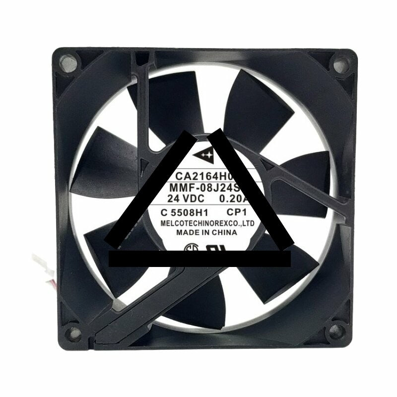 Mitsubishi CA2164H01 MMF-08J24SS-CP1 DC 24V 0.20A 2 Wires / 3 Wires Axial Cooling Fan