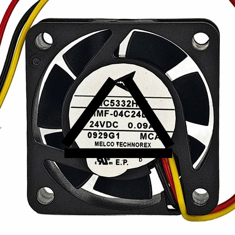Mitsubishi MMF-04C24DS MCA NC5332H71 DC 24V 0.09A 4015 Axial Cooling Fan
