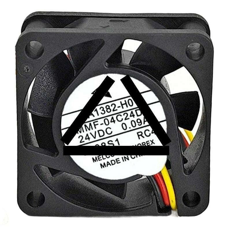 Mitsubishi MMF-04C24DS RC4 CA1382-H01 DC 24V 0.09A 4015 Axial Cooling Fan