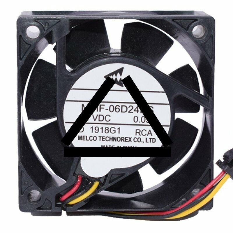 Mitsubishi MMF-06D24DS DC 24V 0.09A 3 Wires Axial Cooling Fan