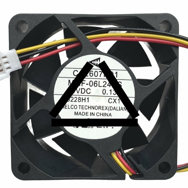 Mitsubishi MMF-06F24ES CX1 DC 24V 0.13A 3 Wires CA2607H01 Axial Cooling Fan