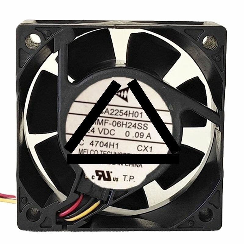 Mitsubishi MMF-06H24SS CX1 CA2254H01 DC 24V 0.09A 6025 Axial Cooling Fan
