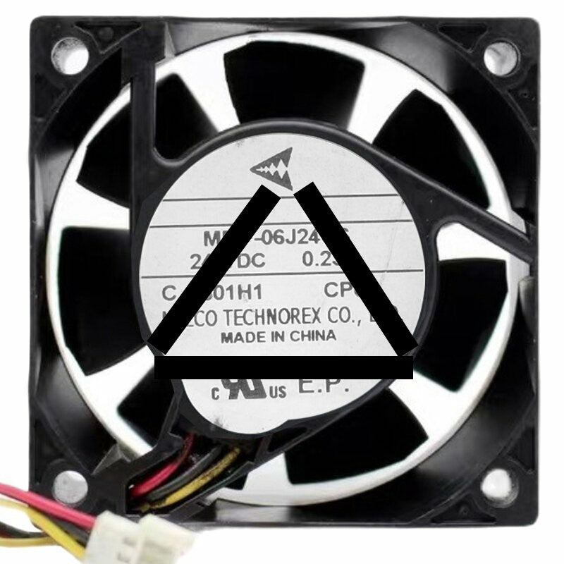 Mitsubishi MMF-06J24US CP0 24V 0.23A 3 Wires Cooling Fan