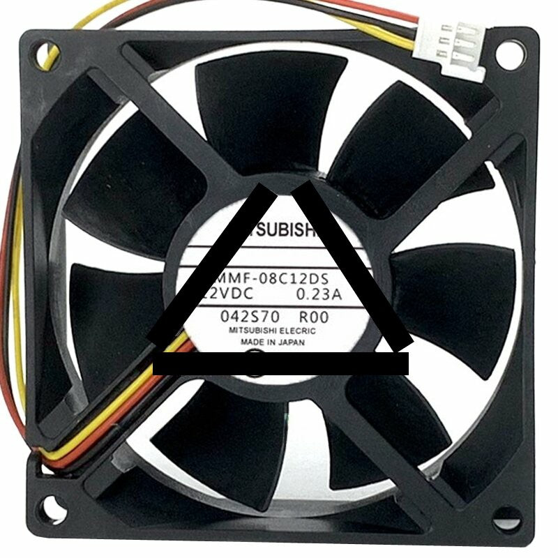 Mitsubishi MMF-08C12DS R00 12V 0.23A 3 Wires Cooling Fan