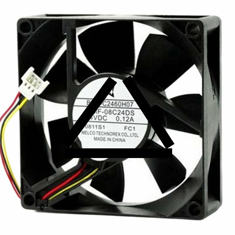 Mitsubishi MMF-08C24DS FC1 BKO-C2460H07 DC 24V 0.12A 8025 Axial Cooling Fan