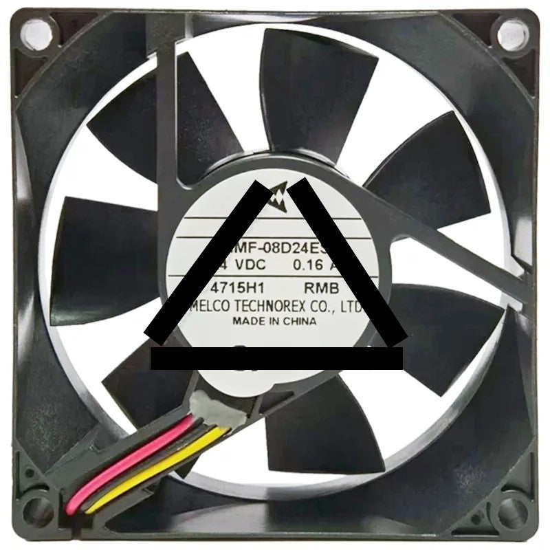 Mitsubishi MMF-08D24ES RMB DC 24V 0.16A 3 Wires Axial Cooling Fan