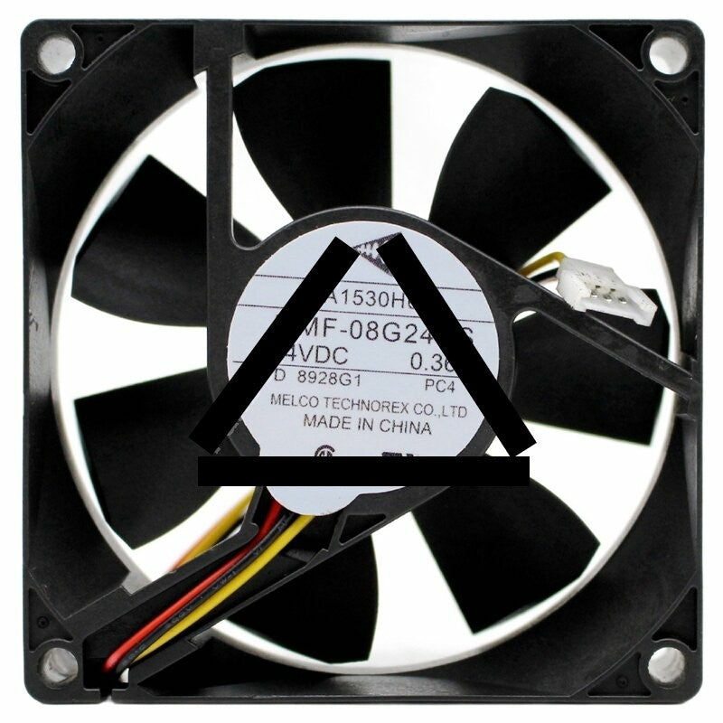 Mitsubishi MMF-08G24DS PC4 24V 0.36A 3 Wires Axial Fan