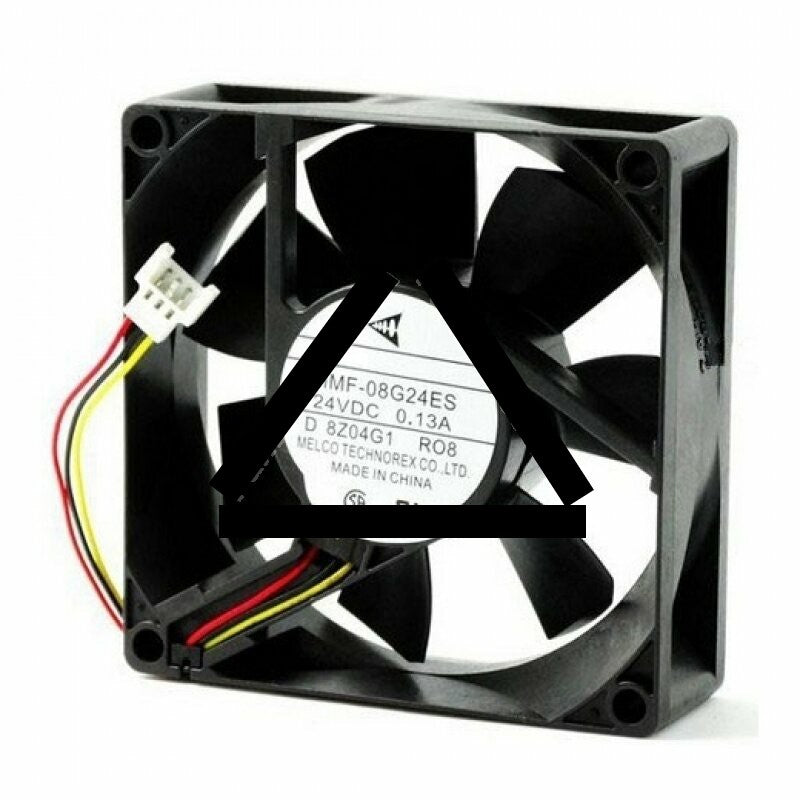 Mitsubishi MMF-08G24ES-RO8 DC 24V 0.13A 3 Wires Axial Cooling Fan