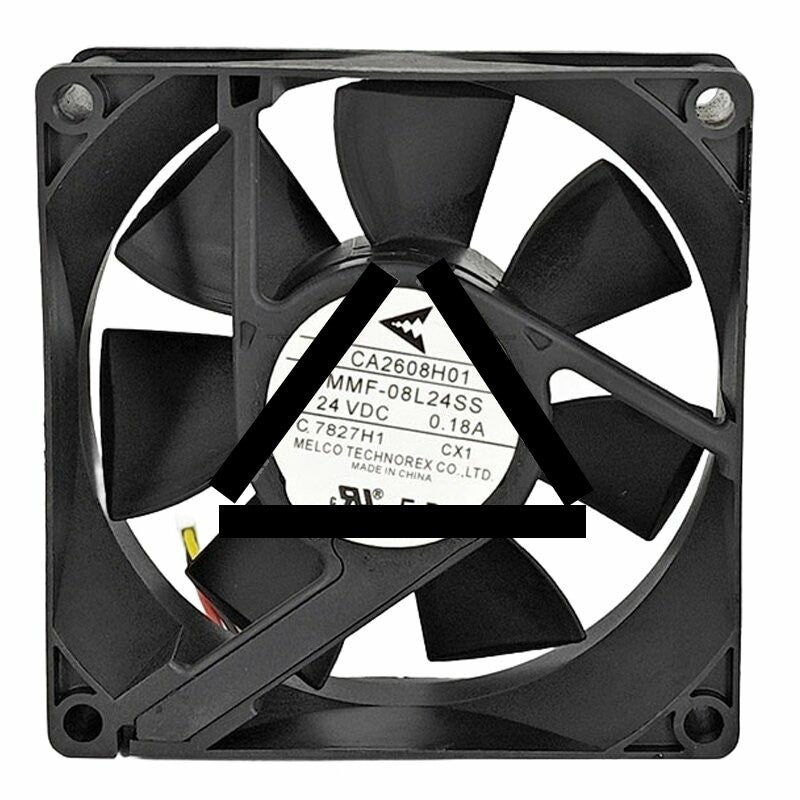 Mitsubishi MMF-08L24SS CX1 CA2608H01 DC 24V 0.18A 8025 Axial Cooling Fan