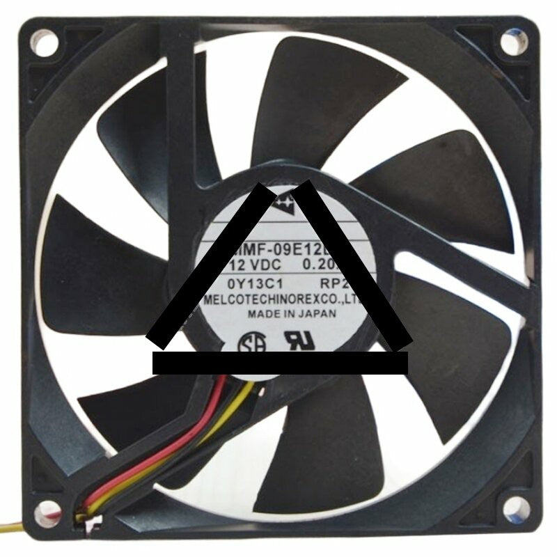 Mitsubishi MMF-09E12DH RP2 DC 12V 0.20A 2 Wires / 3 Wires Axial Cooling Fan