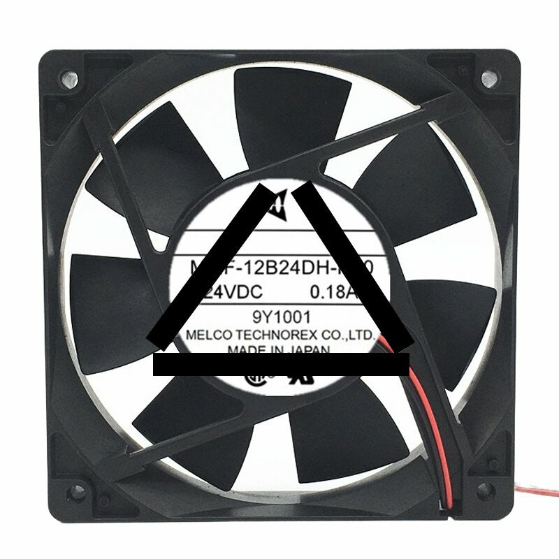 Mitsubishi MMF-12B24DH-R00 DC 24V 0.18A 12025 Axial Cooling Fan