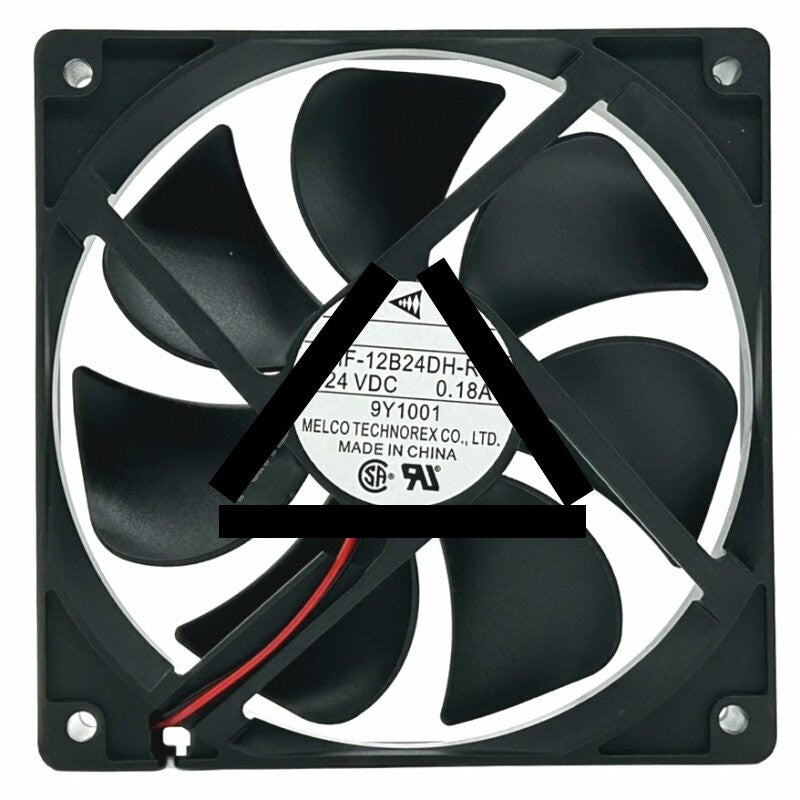Mitsubishi MMF-12B24DH-R0L DC 24V 0.18A 2 Wires Axial Cooling Fan