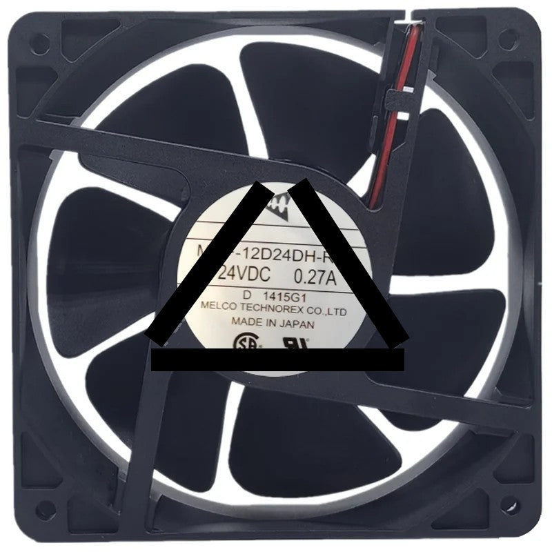 Mitsubishi MMF-12D24DH-ROL 24V 0.27A 2 Wires Cooling Fan