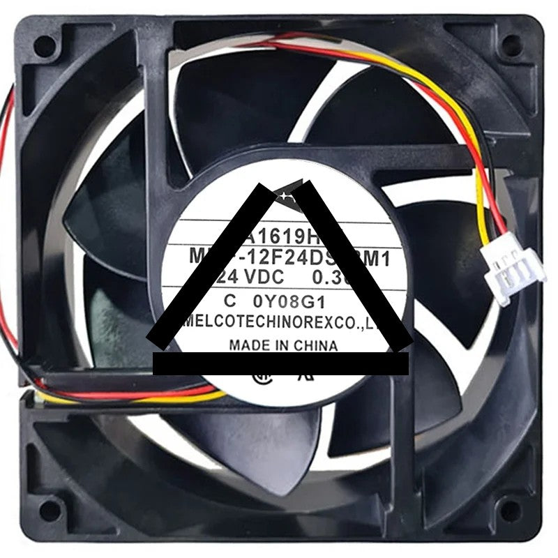 Mitsubishi MMF-12F24DS-RM1 CA1619H01 24V 0.36A Cooling Fan