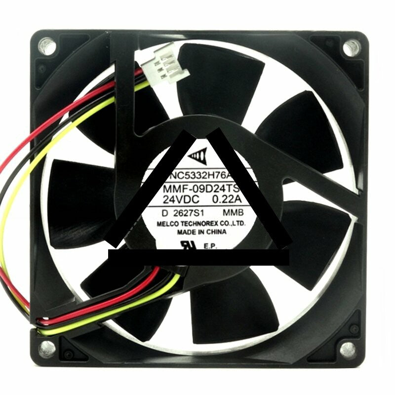 Mitsubishi NC5332H76A MMF-09D24TS-MMB DC 24V 0.22A 9025 Axial Cooling Fan