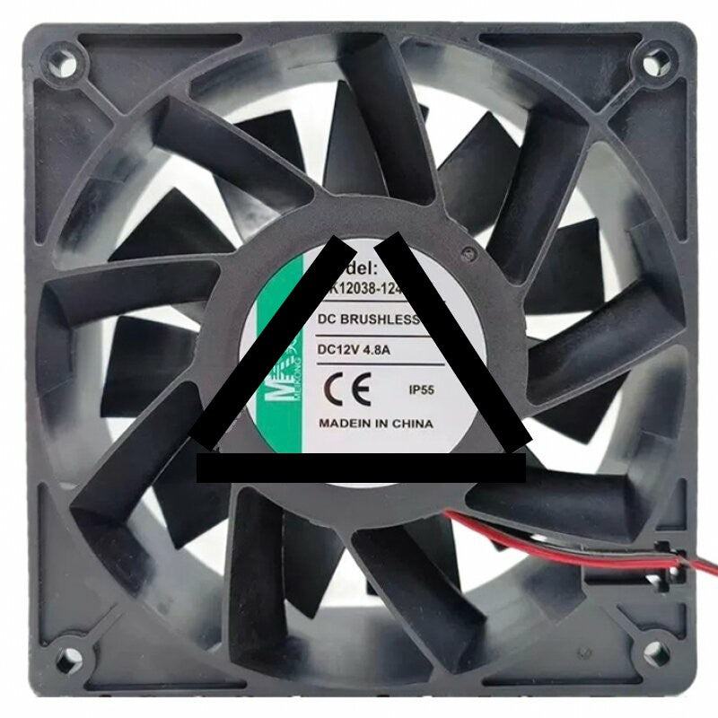 MK MK12038-1248-DX DC 24V 4.8A IP55 Waterproof Axial Cooling Fan
