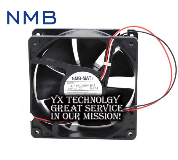 New 12038 24V 0.46A 4715KL-05W-B49 speed inverter cooling fan for NMB 120*120*38mm