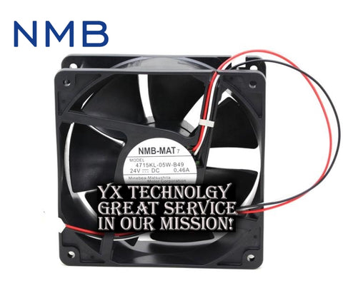 New 12038 24V 0.46A 4715KL-05W-B49 speed inverter cooling fan for NMB 120*120*38mm
