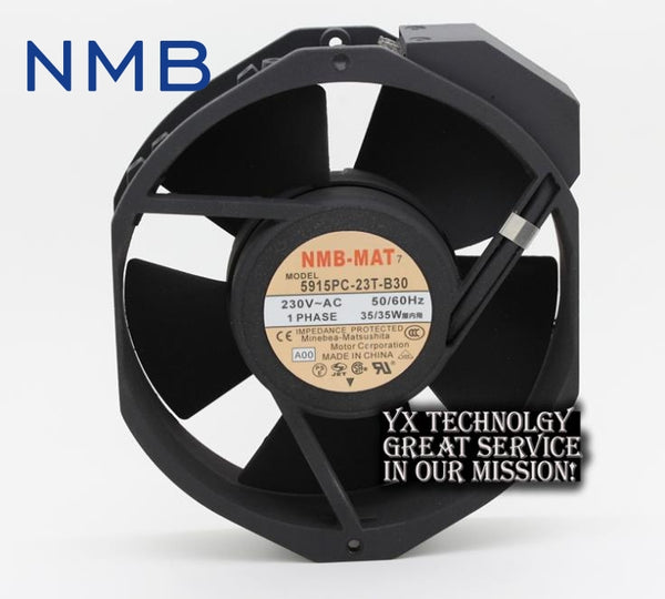 New 17038 double ball 220V AC fan 5915PC-23T-B30 35W for NMB-MAT7 170*170*38mm
