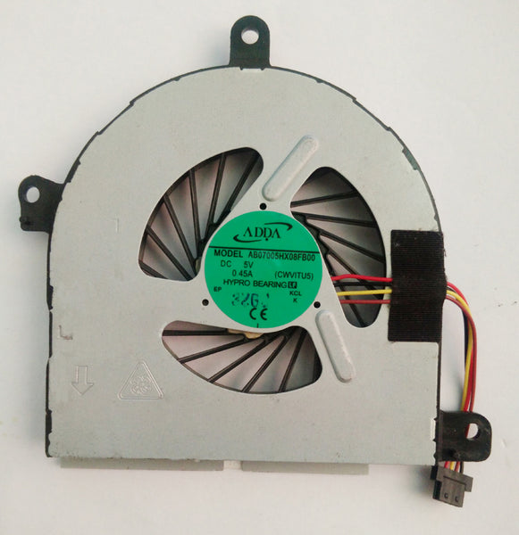 New ADDA AB07005HX08FB00 CWVITU5 For Lenovo IdeaPad U510 U510-IF DC5V 0.45A 4PIN 4Wire CPU Cooling Fan