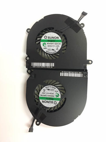 New For Macbook Pro 15&amp;#8243; A1286 Left+right Side Cpu Cooling Fan 2009 2010 2011 Cooler Heatsink