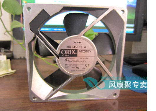 New Oriental ORIX MU1428S-41 AC200V 13.5/12W 14cm 140*140*28MM industrial cooling fan
