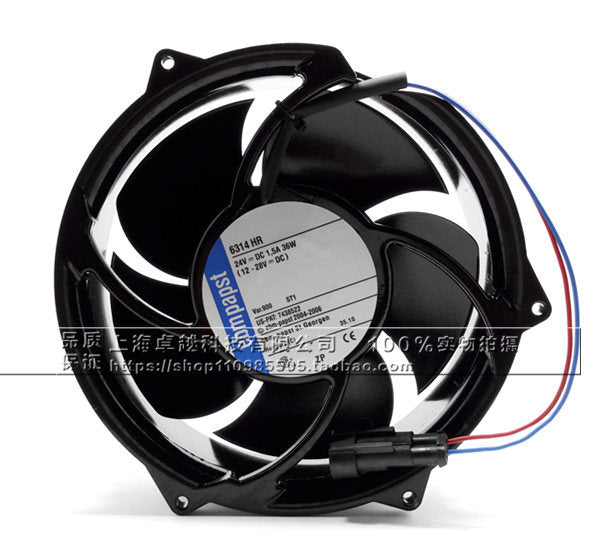 New original 17CM 24V 36W 6314HR ACS510ABB inverter fan