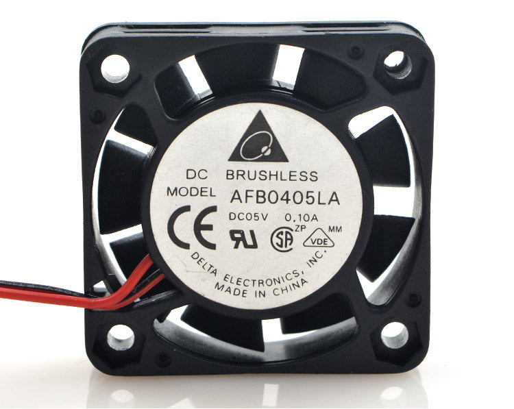 New original AFB0405LA 5V 0.1A 4010 4CM DC double ball cooling fan