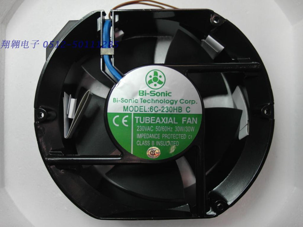 New Original Bi-sonic 6C-230HBC 17251AC220V computer running fan fan 172 * 150 * 51MM