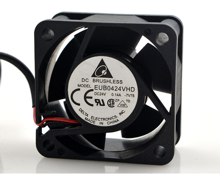New Original EUB0424VHD 24V 0.14A 4CM 4020 2-wire Inverter Printer Fan
