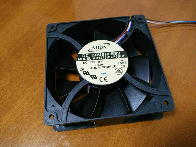 New Original for ADDA AD1248HB-F9BGP 120*120*38MM 12CM 48V 0.52A Inverter cooling fan