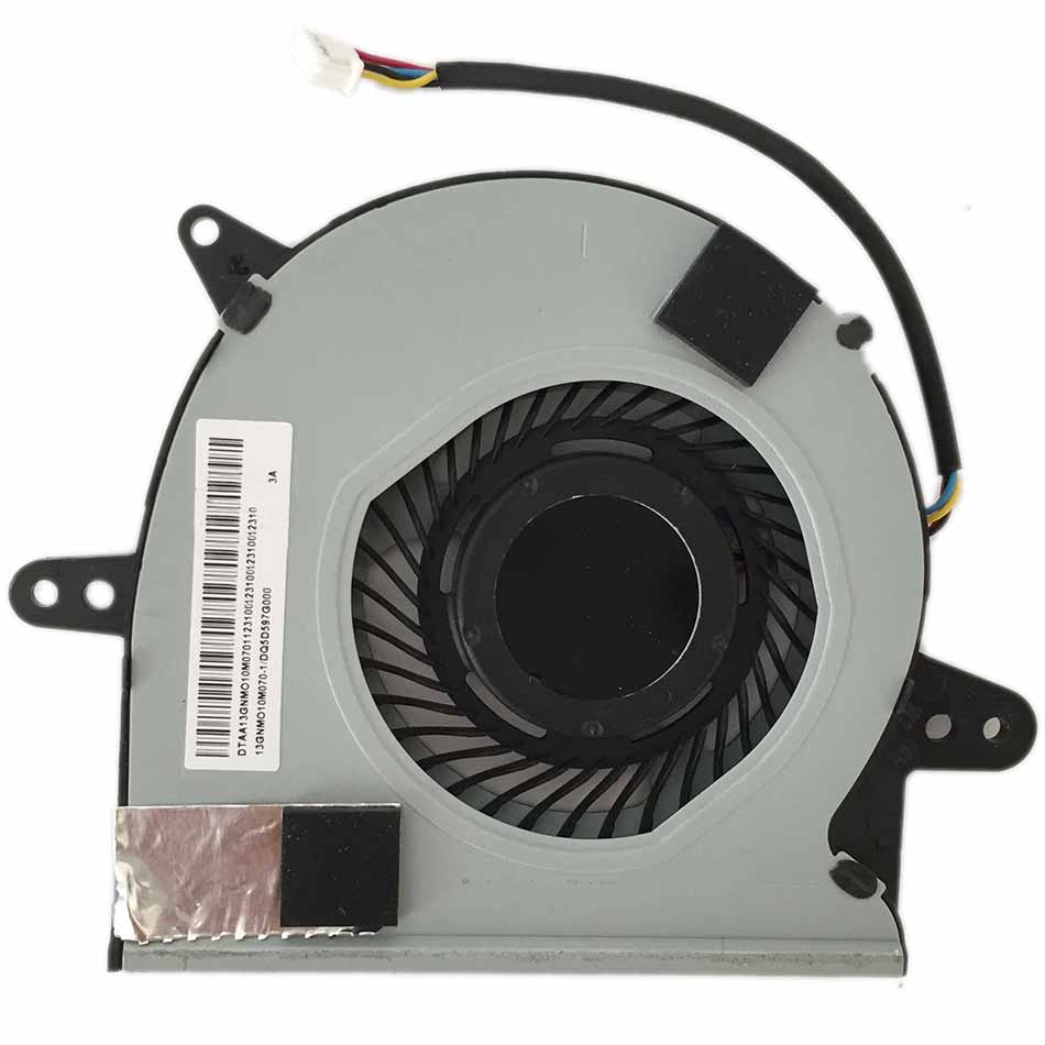 New Original laptop Cooler Radiator DC Brushless Cpu Cooling Fan For ASUS X401U X501U Free shipping