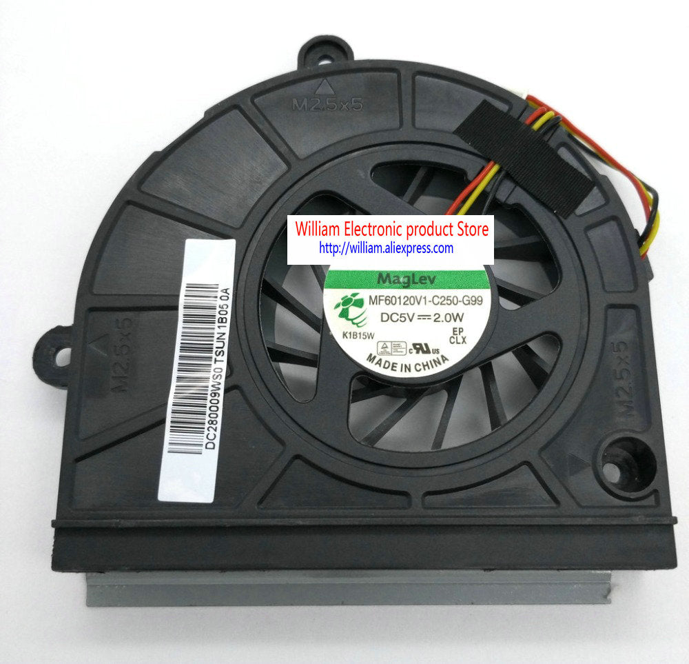New Original MF60120V1-C250-G99 DC 5V 2.0W 3 Lines Laptop cooling fan FONSONING