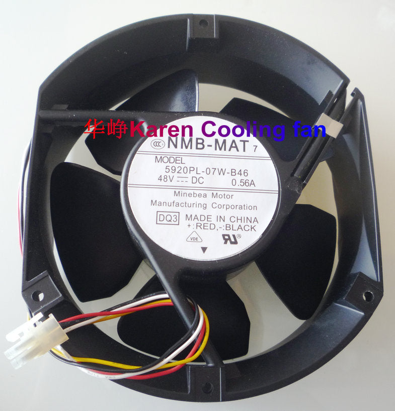 NEW ORIGINAL NMB 17251 5920PL-07W-B46 DQ3 DC48V 0.52A axial cooling fan industrial