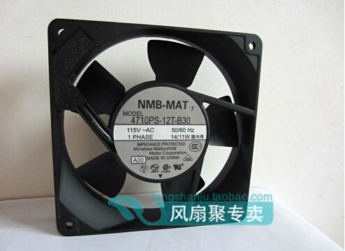 New original NMB12CM 12025 115V 14/11W 4710PS-12T-B30 AC fan