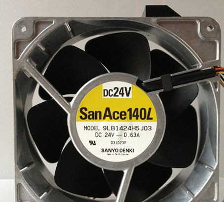 New Sanyo 9LB1424H5J03 24V 0.63A 140 * 140 * 50mm inverter fan