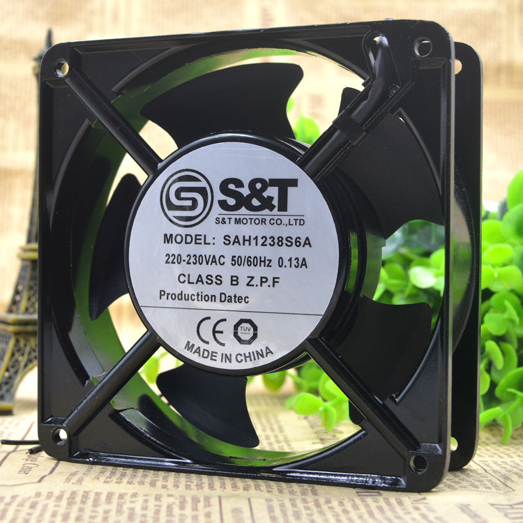 New S&amp;#038;T 138 2V 0.13A SAH1238S6A 12CM/cm Chassis Cabinet Fans