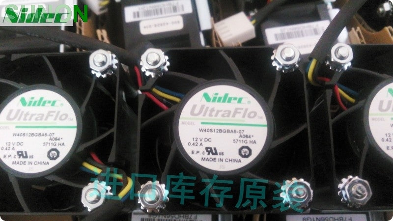 Nidec 4028 W40S12BGBA5-07 12V 0.42A 4CM four-wire pwm axial cooling fan