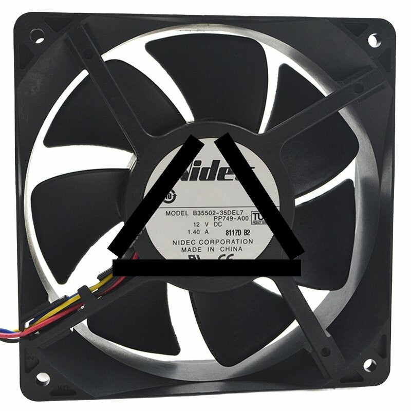 Nidec 835502-35DEL7 DC 12V 1.40A 12038 Axial Cooling Fan