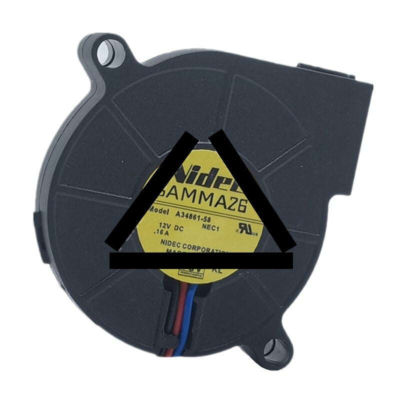 Nidec A34861-58 DC 12V 0.16A 5015 Blower Cooling Fan