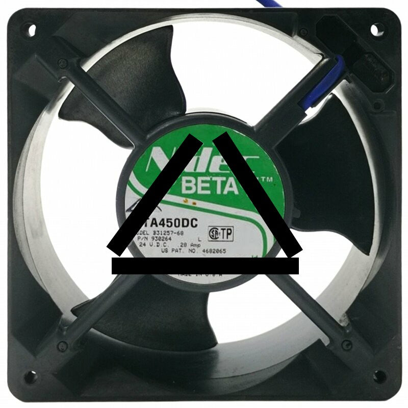 Nidec B31257-68 24V 0.28Amp 2 Wires Axial Cooling Fan