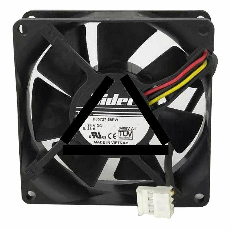 Nidec B35727-58PW DC 24V 0.23A 2 Wires / 3 Wires Axial Cooling Fan